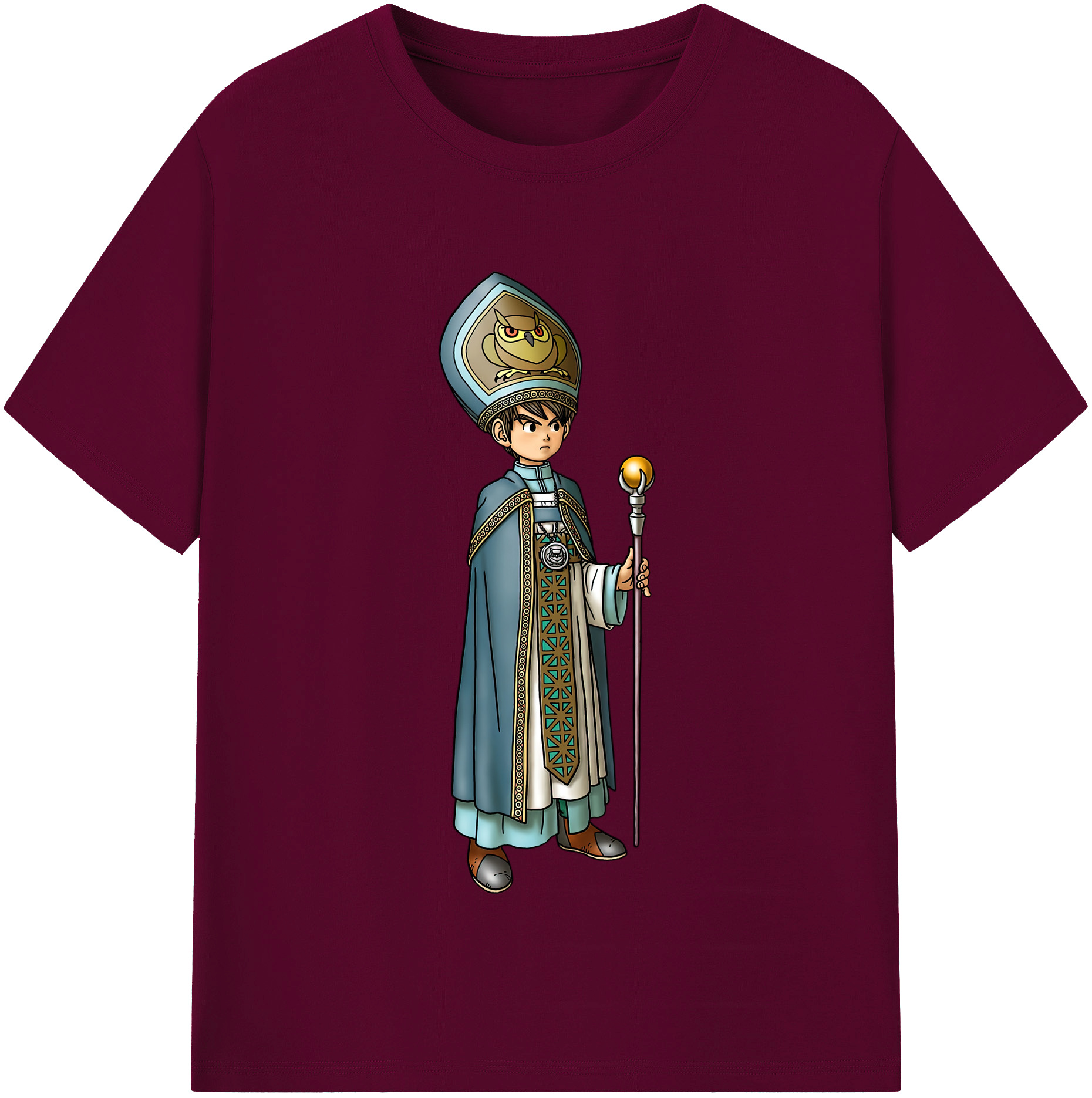 （画像用） ドラゴンクエスト Doragon Kuesuto Dragon Quest レディースカジュアルプリントTシャツ（綿100％）